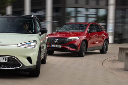 Mercedes EQA und Smart #1