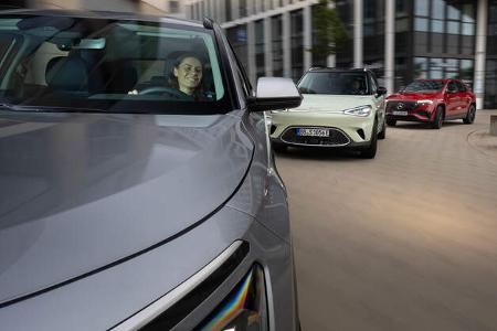 Kia Niro EV, Mercedes EQA, Smart #1