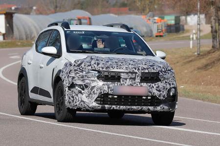 Erlkönig Dacia Sandero