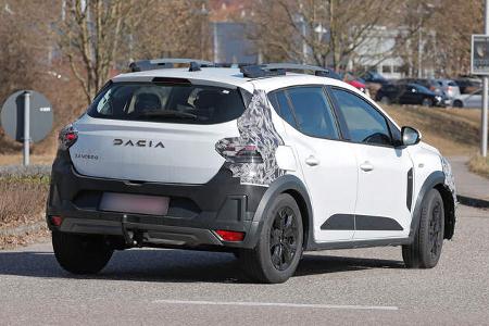 Erlkönig Dacia Sandero