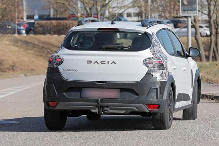 Erlkönig Dacia Sandero