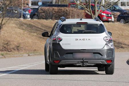 Erlkönig Dacia Sandero