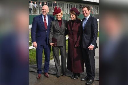 Prinzessin Eugenie und Zara Tindall begeistern als stylisches Duo