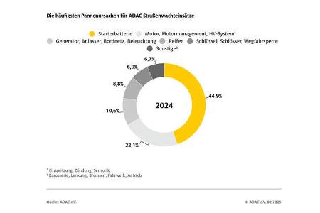 ADAC Pannenstatistik 2024