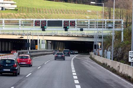 Pfändertunnel A14 Österreich