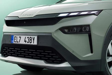 Skoda Elroq Front Tech Deck