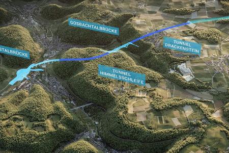 Neuer Albaufstieg A8