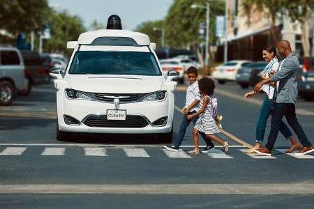 Waymo Chrysler Pacifica Hybrid