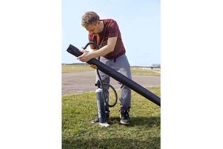 Vorzelte Test Luftpumpe f