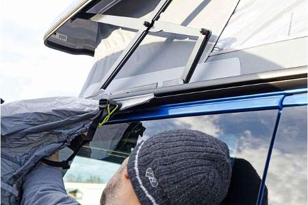 Vorzelte Test Verbindung camper f