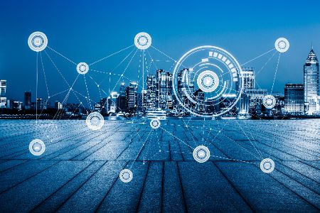 Digitale Ortung in einer Großstadt