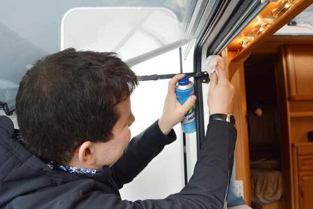 Dauertester Ferdinand Fendt - Scharniere