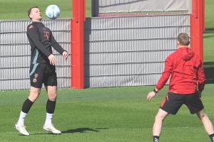 Nach Muskelfaserriss: Neuer trainiert wieder mit Ball