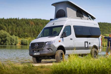 Neuheit Campervan Westfalia James Cook mit Aufstelldach