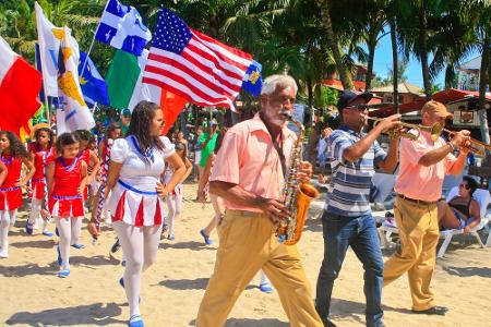 St. Patrick's Day am Strand?