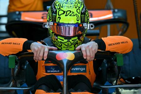 Auftakt in China: Norris erneut vorne