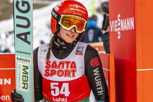 Zweite in Lahti: Freitag auch beim Finale auf dem "Stammplatz"