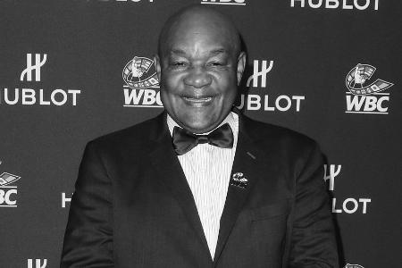 US-Box-Größe George Foreman mit 76 Jahren verstorben