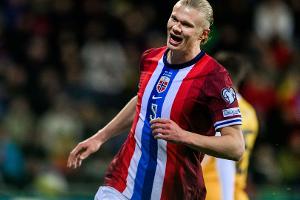 Haaland und Ryerson treffen: Norwegen mit Pflichtsieg in Moldau