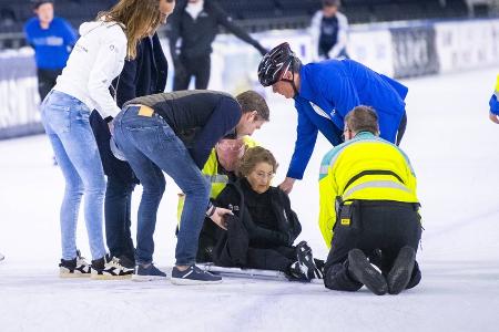 Prinzessin Margriet nach Sturz auf Eisbahn in Krankenhaus eingeliefert