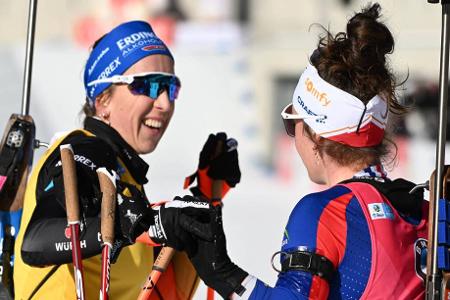 Biathlon-Showdown im letzten Saison-Rennen - Im Gesamtweltcup liefert sich Preuß einen hochspannenden Zweikampf mit der Französin Lou Jeanmonnot. Die Entscheidung fällt erst beim finalen Rennen in Oslo. Preuß behält im Massenstart auf der Schlussrunde die Oberhand ...