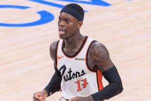 Schröder mit Problemen - 40. Sieg für die Pistons