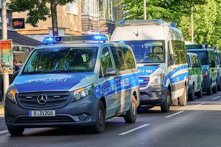 Berliner Polizei Mercedes Vito