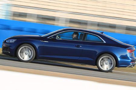 Audi A5 Coupé 2.0 TFSI Quattro, Seitenansicht