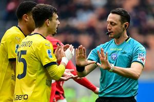 Testphase: Schiedsrichter-Durchsagen in der Coppa Italia