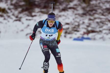 Justus Strelow - Note 3,5 - Dem Scharfschützen im DSV-Team fehlte 2024/25 etwas Zielwasser. Strelows Trefferquote verschlechterte sich von 93,7 auf 88,6 Prozent. Das klingt nicht nach viel, sorgte in vielen Rennen aber dafür, dass er 'nur' zwischen Platz 10 und 20 landete. Strelow war oft im Dunstkreis der Top 10, aber nie wirklich voll dabei. Ein Rückschritt im Vergleich zum Vorjahr.