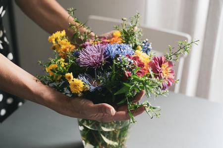 Frühlingsdeko auffrischen