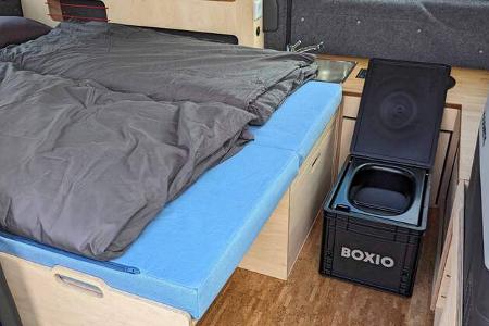 Trenntoilette, Sanitär