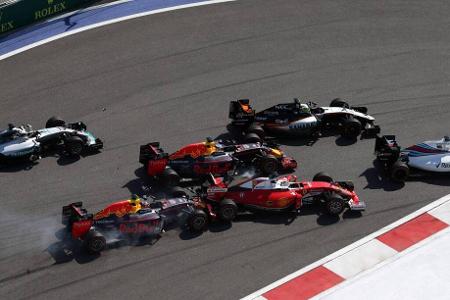 Daniil Kvyat (21 Rennen bei Red Bull) - Der Russe startete bei Toro Rosso seine F1-Karriere und überzeugte dergestalt, dass man ihn 2015 als Vettel-Nachfolger zu Red Bull holte. Machte an der Seite von Daniel Ricciardo einen soliden Job. Durch die guten Leistungen von Max Verstappen suchte man allerdings einen Grund, den Niederländer ins A-Team zu holen. Den lieferte Kvyat in Sotchi durch seine 'Torpedo'-Aktion gegen Sebastian Vettel.