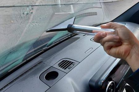 abziehen, fenster putzen