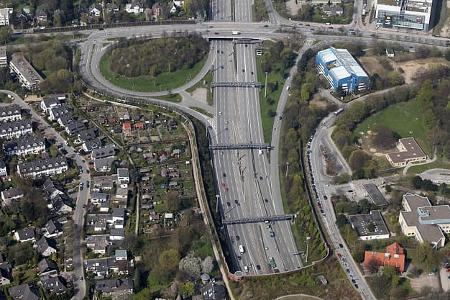 Autobahn A7 Hamburg Elbtunnel