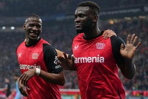 Boniface trifft: Bayer erhöht Druck auf die Bayern