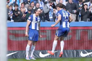 Reese-Doppelpack: Hertha verschafft sich Luft im Abstiegskampf