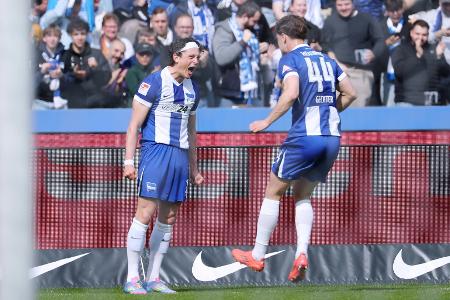 Reese-Doppelpack: Hertha verschafft sich Luft im Abstiegskampf