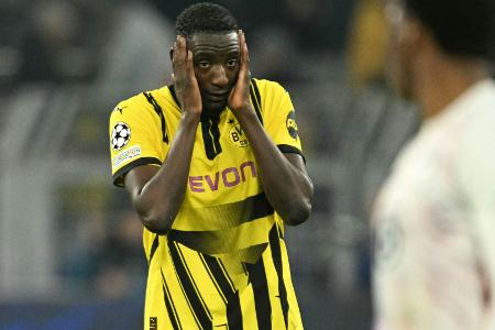 Muskuläre Probleme: BVB gegen Mainz ohne Guirassy