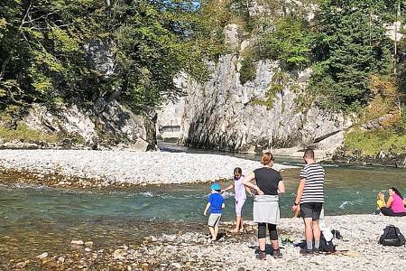 Tirol, Österreich, Campen, Schmugglerweg