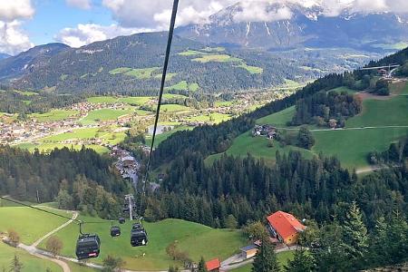 Tirol, Österreich, Campen, Hexenwasser, Gondelbahn