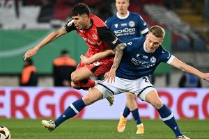 Berlin wartet: Bielefeld schafft Pokal-Wunder gegen Bayer