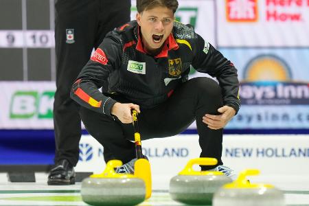 Curling-WM: Deutschland wahrt Chance auf Olympia-Ticket