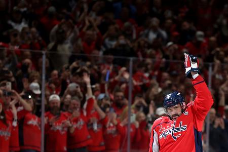 NHL: Owetschkin erreicht Gretzkys Bestmarke