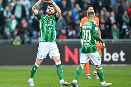 Generalprobe vermasselt: Werder besiegt Frankfurt