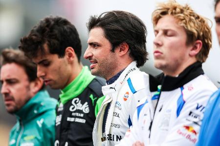 Sainz-Strafe: Wegen Magen-Darm-Problemen zu spät bei der Hymne