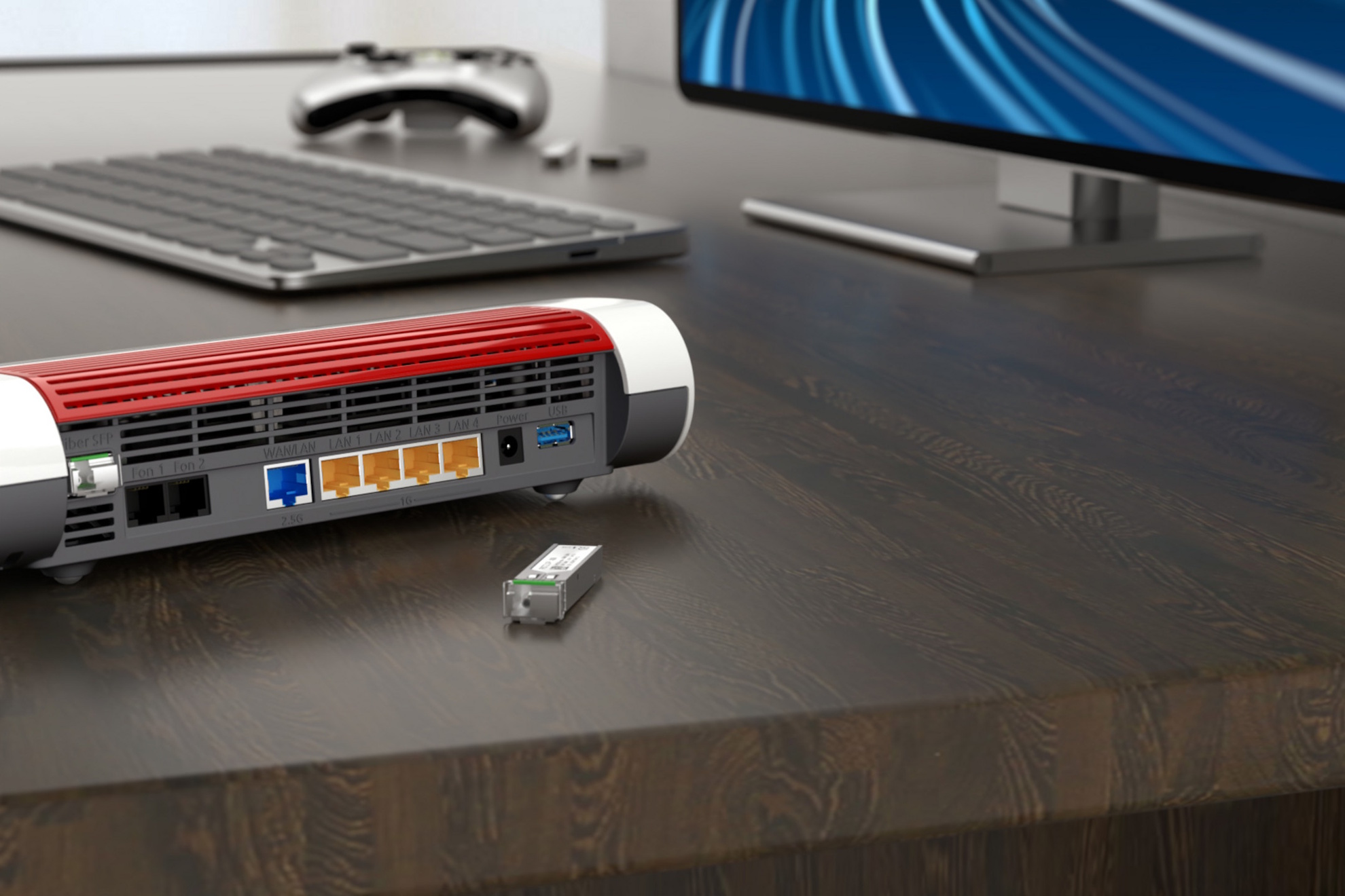 Der USB-Anschluss am Router als echter Alleskönner