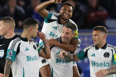 England: Newcastle hält Königsklassen-Kurs