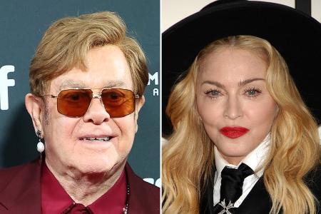 Elton John und Madonna haben sich nach jahrelanger Fehde versöhnt