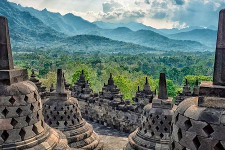 Borobudur, Indonesien